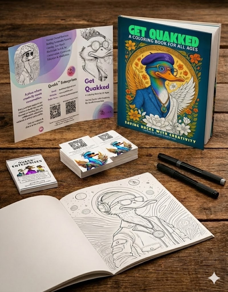Get Quakked Coloring Book
